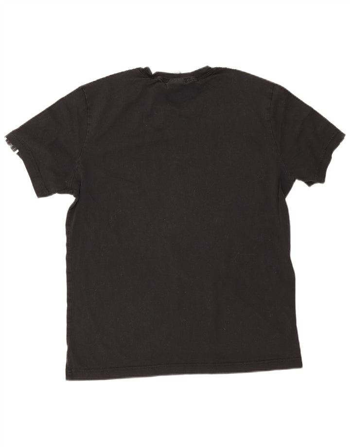 Champion Herren T-Shirt mit Grafik, mittelgroß, Schwarz