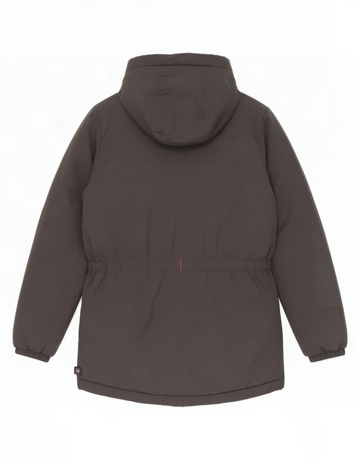 Bench Mädchen-Parka mit Kapuze, 11–12 Jahre, schwarzes Polyester