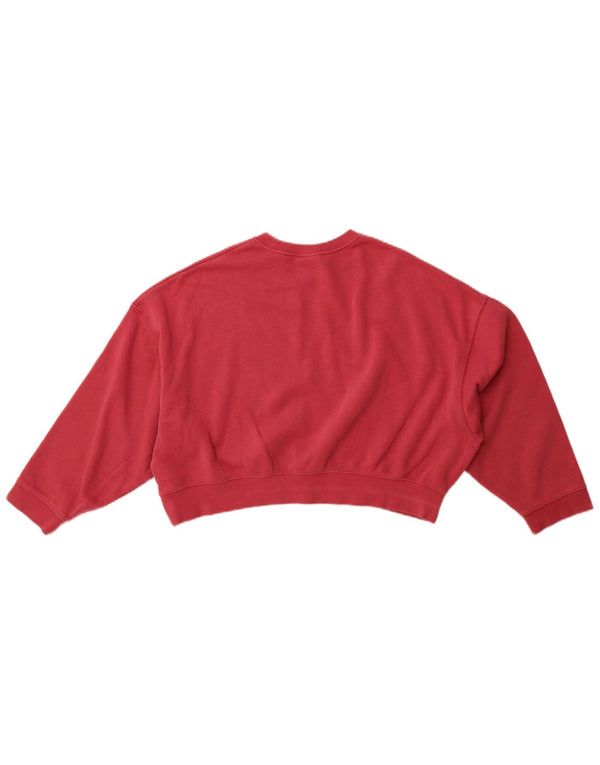 Nike Mädchen-Sweatshirt-Pullover, übergroß, Crop Graphic, 12–13 Jahre, Größe L, Rosa