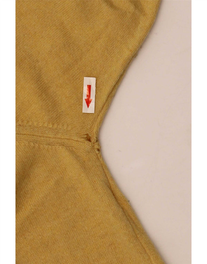 Henry Cottons Herren-Pullover mit Rundhalsausschnitt, XL, Gelb