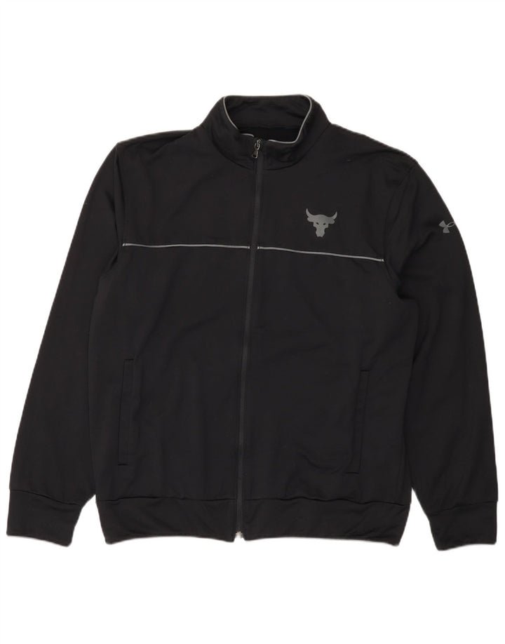 Under Armour Herren-Trainingsanzug mit lockerer Passform, Oberteil, Jacke, Größe L, Schwarz