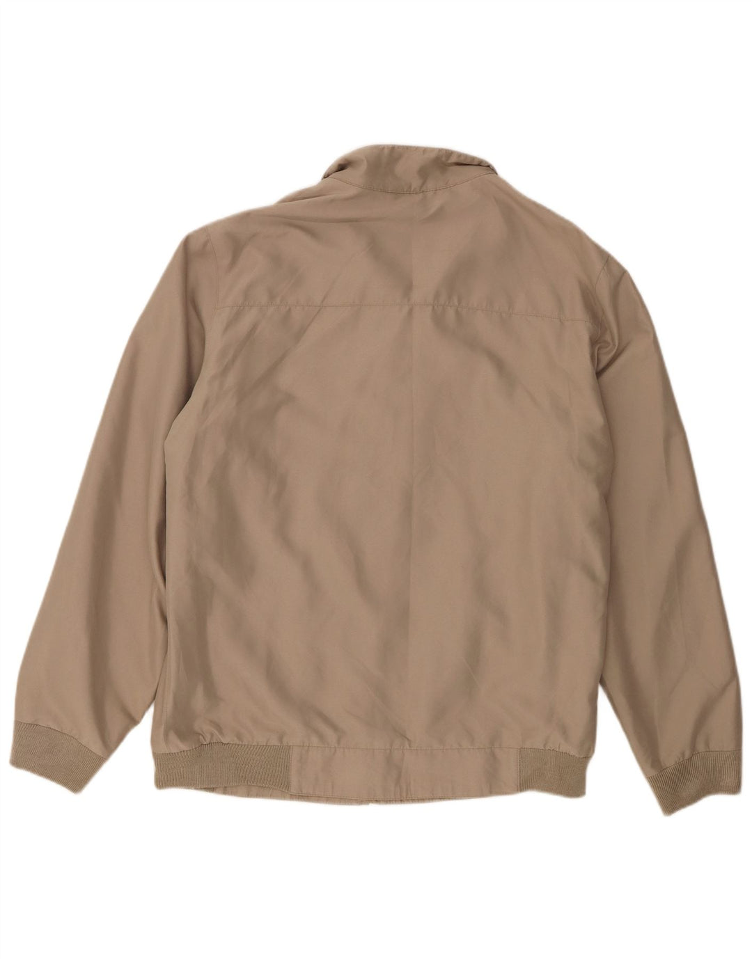 Vintage Herren Bomberjacke UK 40 Large Beige Polyester