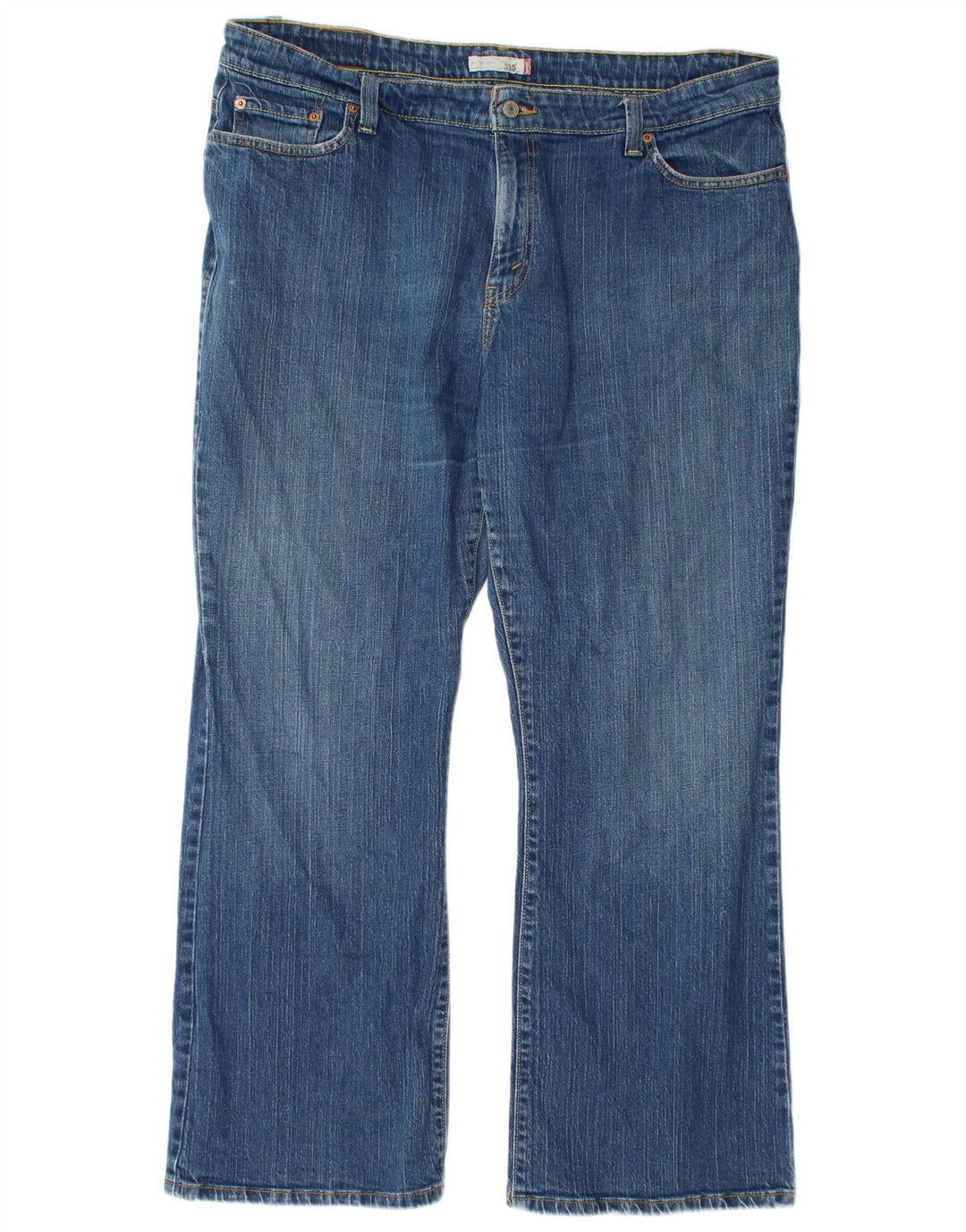 Levi's Damen 515 Bootcut Jeans US 22 3XL W42 L28 Blaue Baumwolle