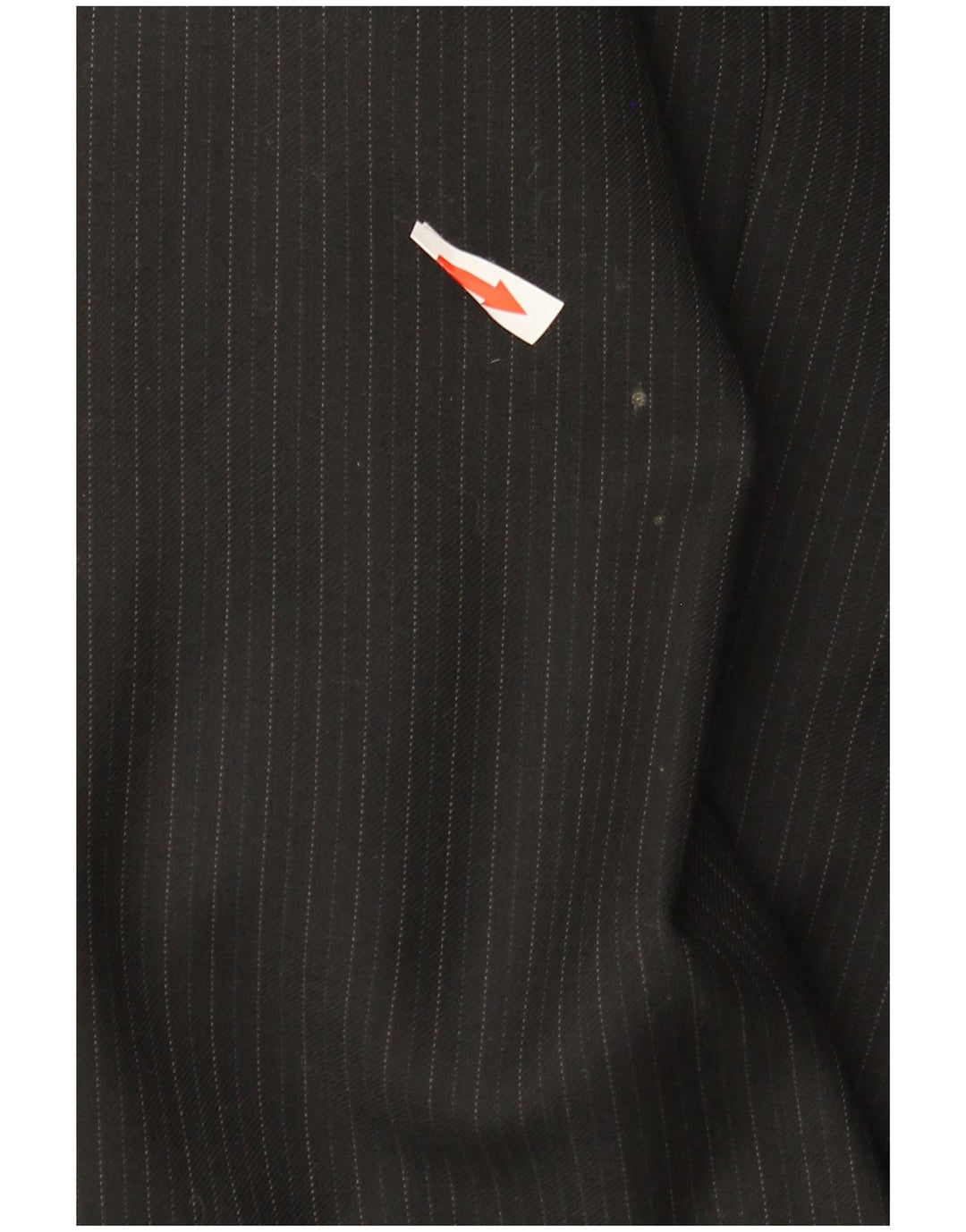 Dockers Herren-Blazer mit 2 Knöpfen, IT 50, groß, schwarze Nadelstreifenwolle
