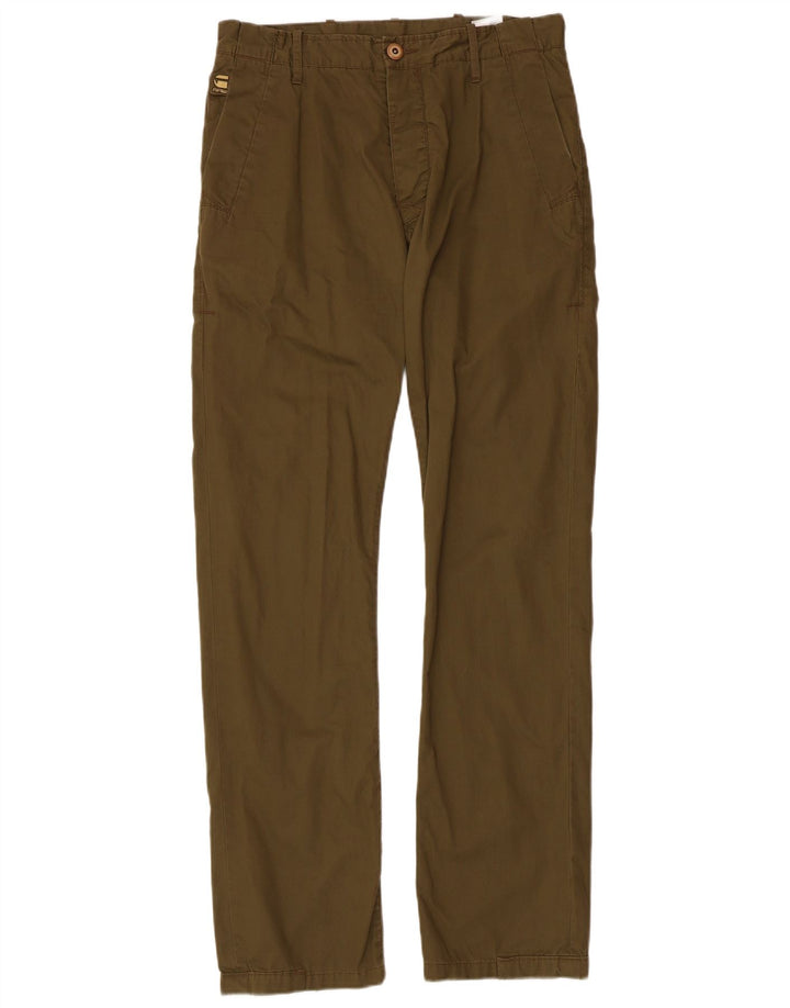 G-Star gerade Chino-Hose für Herren, W30, L32, Khaki, Baumwolle