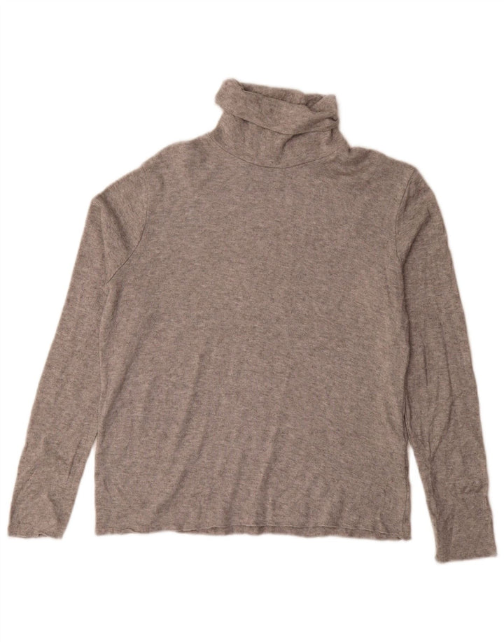 Rollkragenpullover für Damen von Zara, Gr. 16, Grau