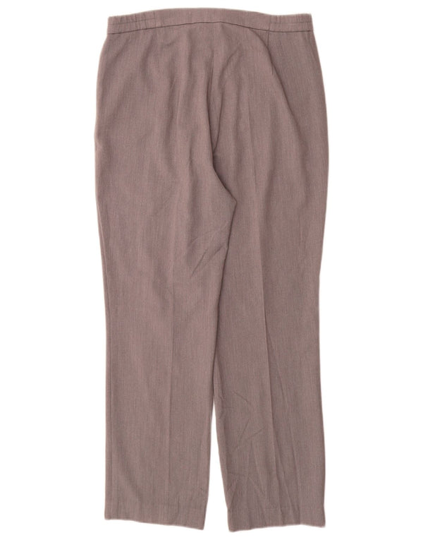 Marks & Spencer Damen Gerade Chinohose UK 10 Small W30 L28 Grau