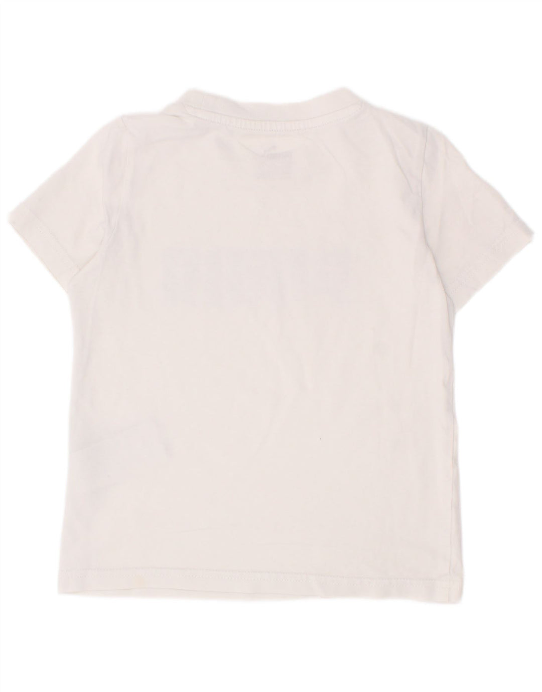 Puma Jungen T-Shirt mit Grafik, 5–6 Jahre, weiße Baumwolle