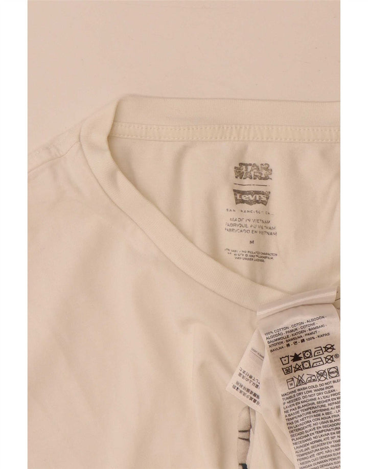 Levi's Herren-T-Shirt mit Grafik, mittelweiße Baumwolle
