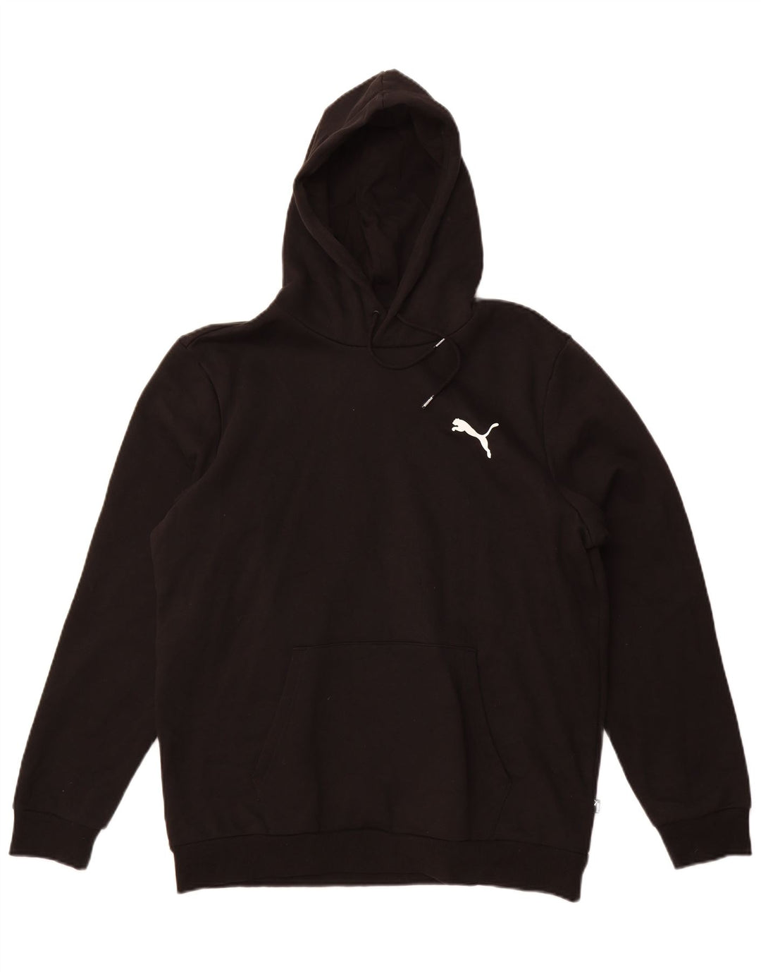 Puma Herren Kapuzenpullover, groß, schwarze Baumwolle