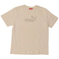 Puma Herren T-Shirt mit Grafik, Größe L, Weiß