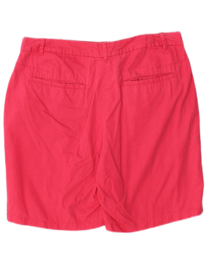 Marks & Spencer Damen Chinoshorts UK 12 Medium W30 Rosa Baumwolle