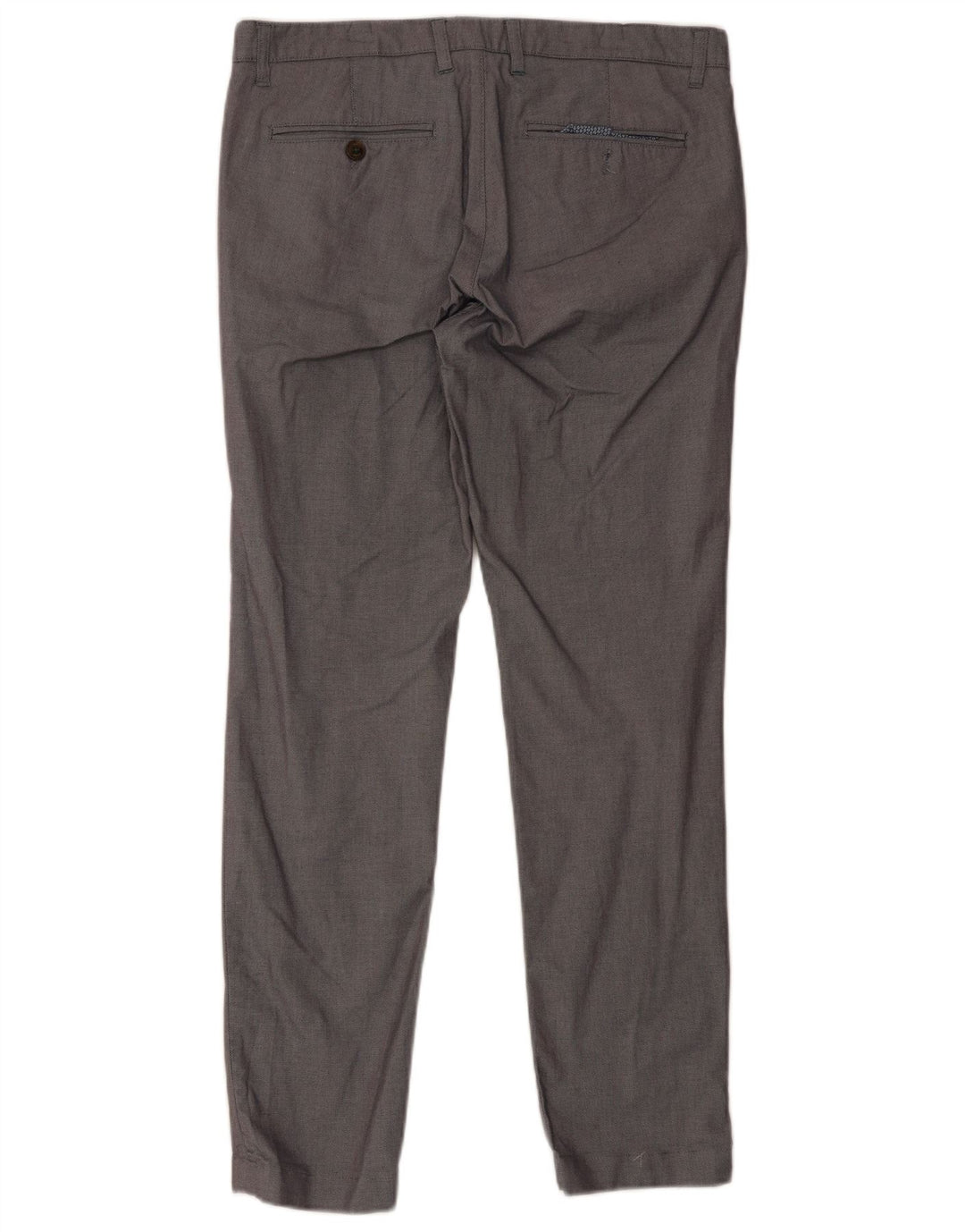 Ted Baker Slim-Anzughose für Herren, W34, L31, graue Baumwolle