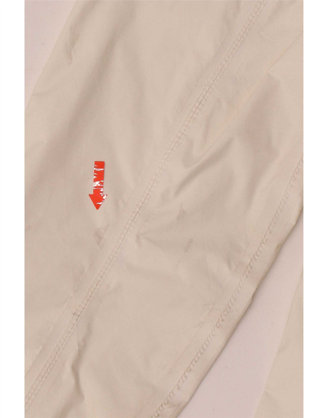 The North Face Damen-Regenjacke mit Kapuze, UK 14, mittelweißes Nylon