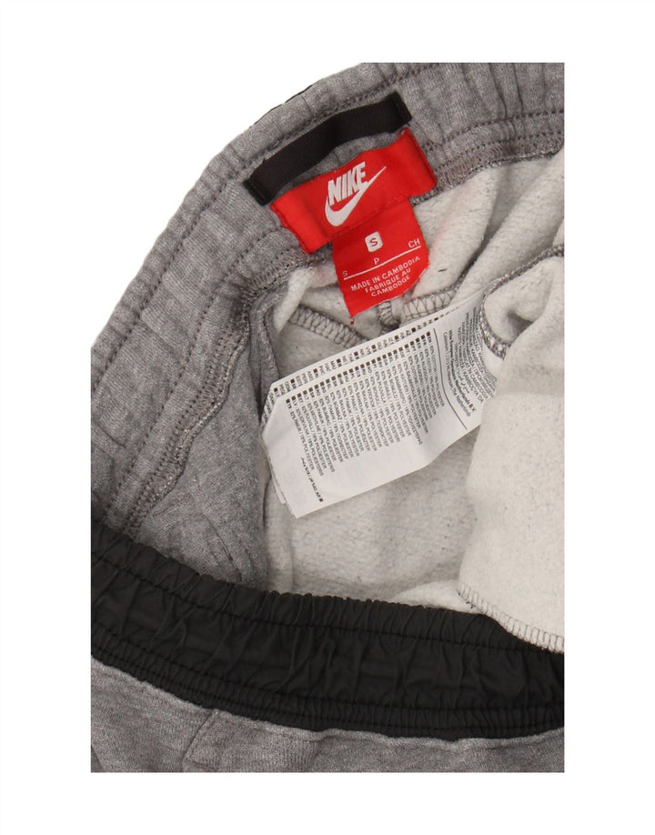 NIKE Herren-Trainingshose, Jogginghose, Größe S, Grau, Baumwolle