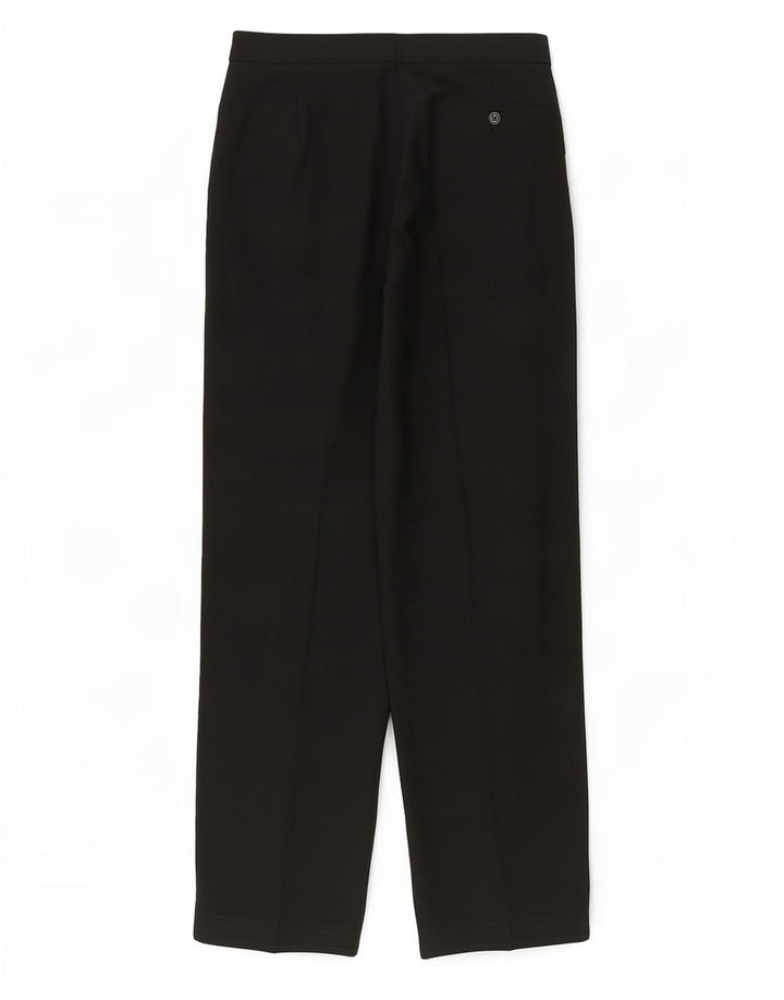 Marks & Spencer Herren-Anzughose mit Pegged-Anzug, W32, L33, schwarzes Polyester