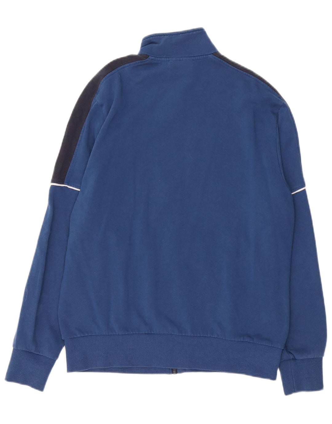 Lotto Herren-Trainingsanzug-Top-Jacke, große blaue Colourblock-Baumwolle
