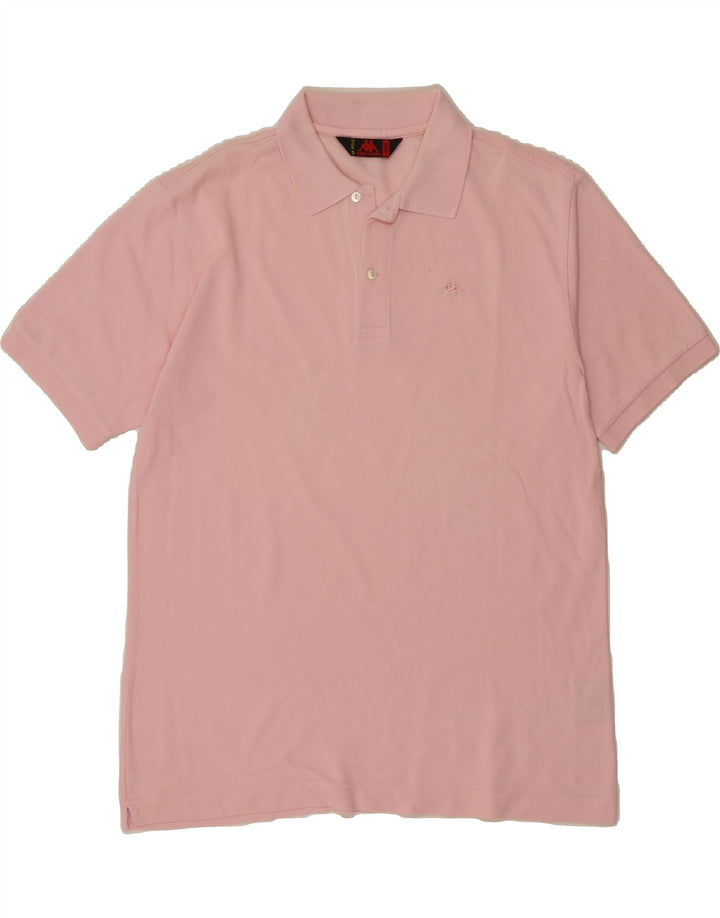 KAPPA Mens Polo Shirt Large Pink Cotton Vintage Kappa and Second-Hand Kappa from Messina Hembry 