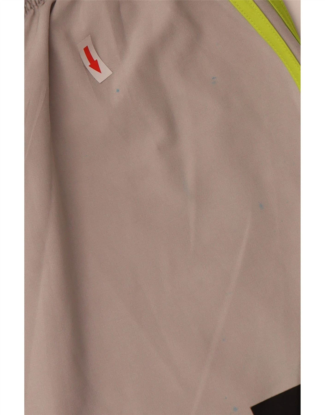 ADIDAS Herren-Sportshorts mit irischer Fußballgrafik, großes graues Polyester