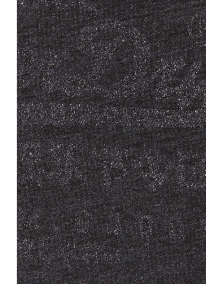 Superdry Herren-T-Shirt mit Grafik, Größe S, grau gesprenkelte Baumwolle