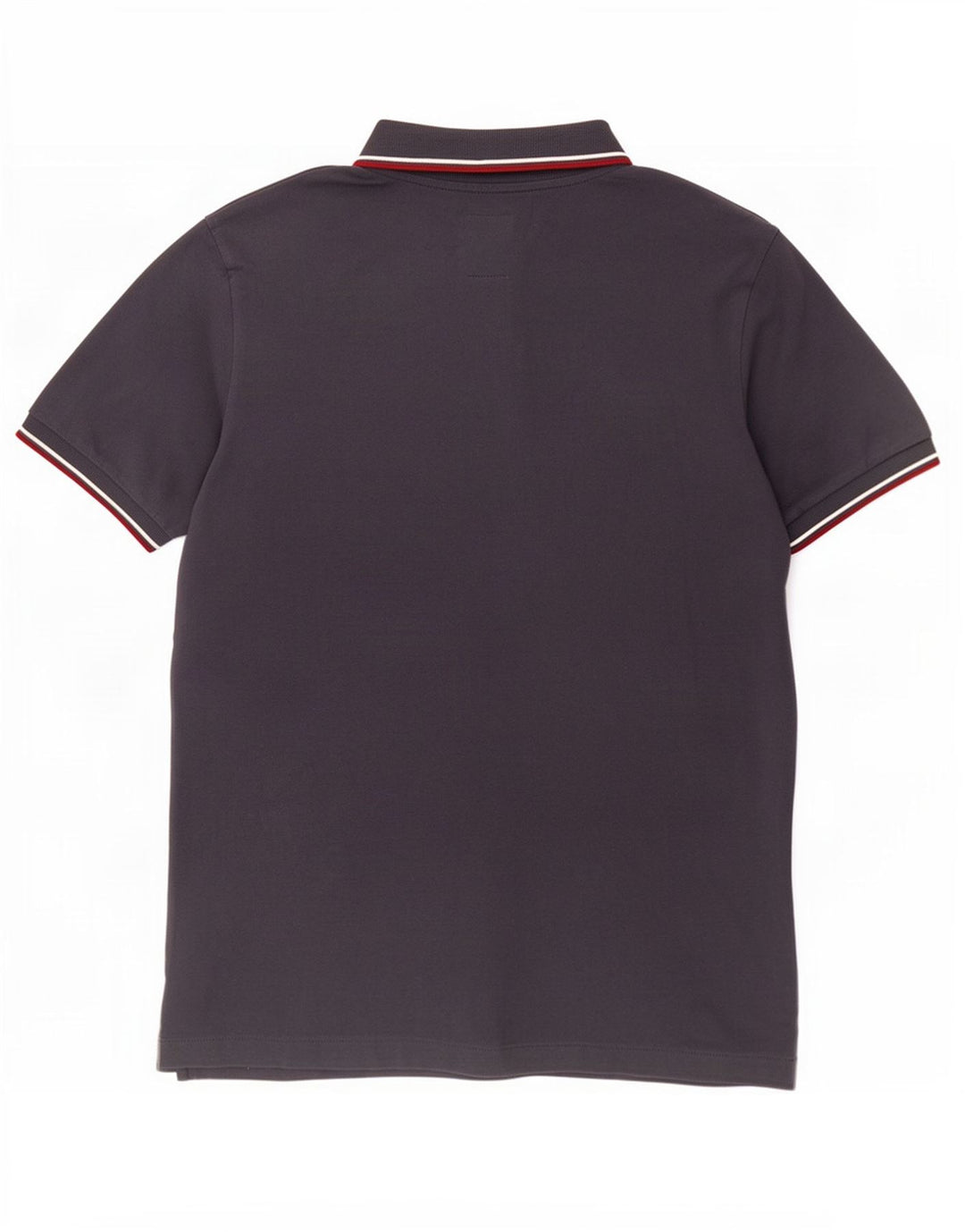 Crew Clothing Herren-Poloshirt aus mittelblauer Baumwolle