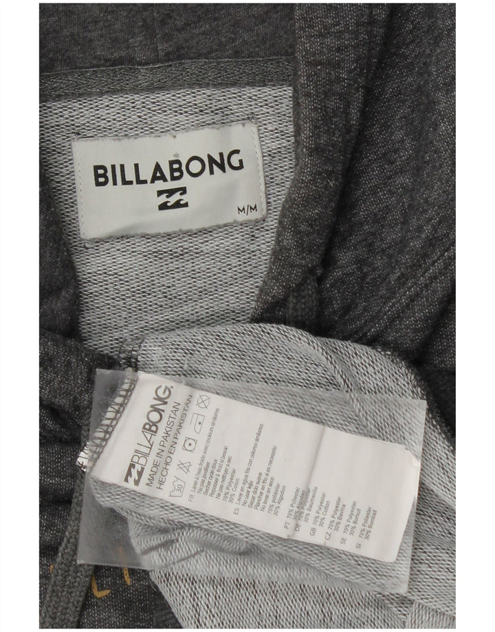 Billabong Herren-Kapuzenpullover mit Grafik, mittelgrau geflecktes Polyester