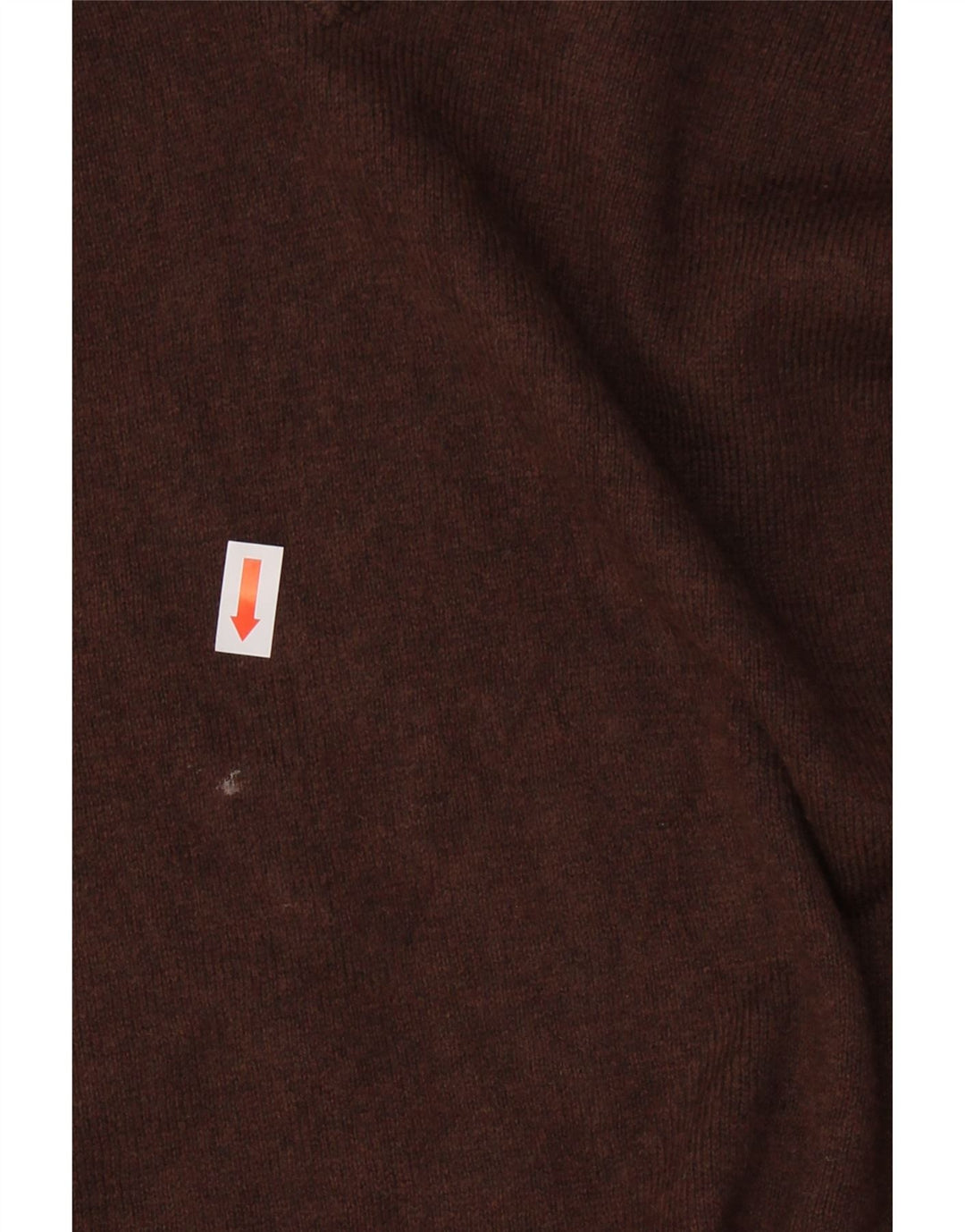 L.L.BEAN Mens V-Neck Jumper Sweater 2XL Brown Cotton Vintage L.L.Bean and Second-Hand L.L.Bean from Messina Hembry 