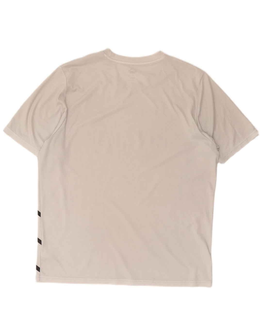 Puma Herren Grafik T-Shirt Top XL Weiß Polyester