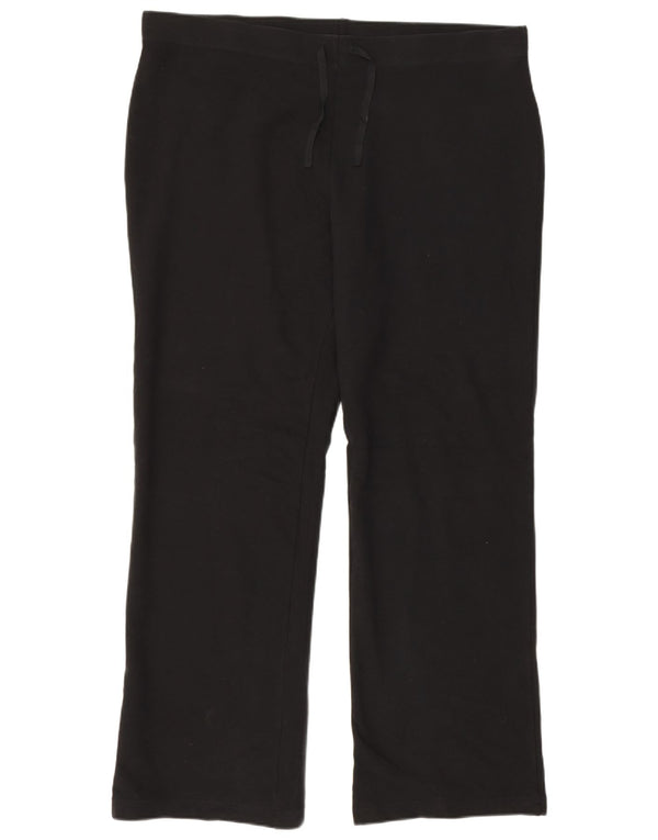MARKS & SPENCER Damen-Trainingshose, UK 22 3XL, schwarze Baumwolle