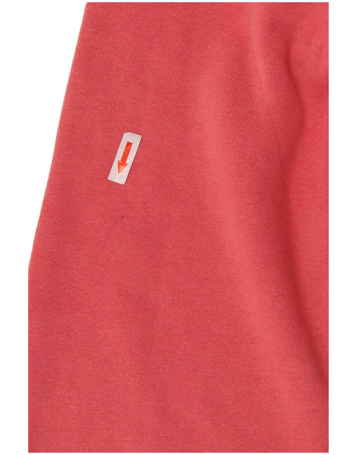 Nike Damen-Pullover mit übergroßem Kapuzenpullover, UK 14, mittelrosa, Baumwolle