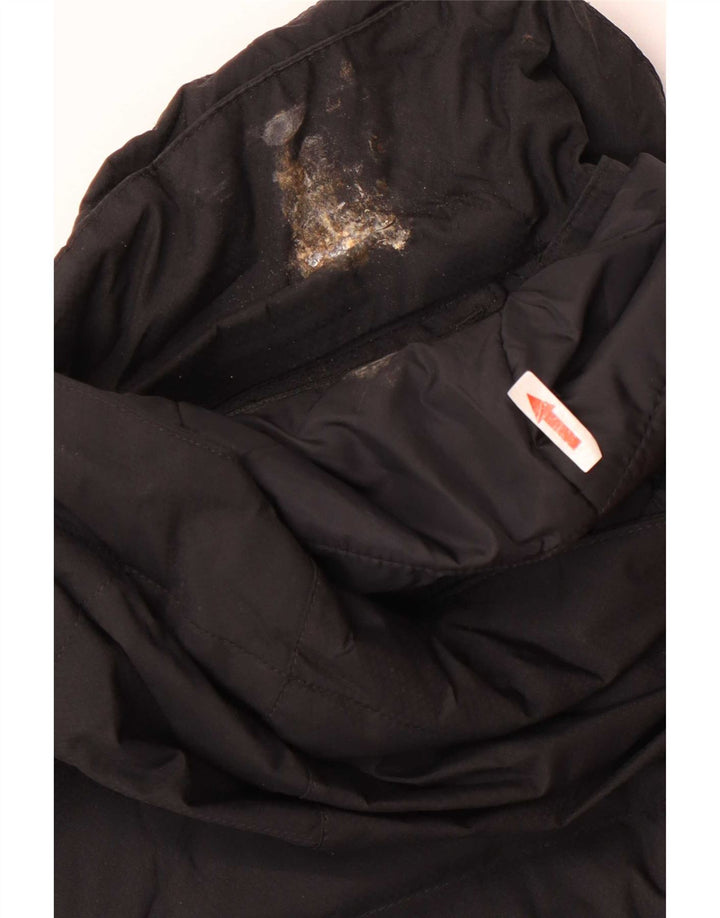 The North Face Damen Übergroße, wattierte Kapuzenjacke, UK 10, Größe S, Schwarz