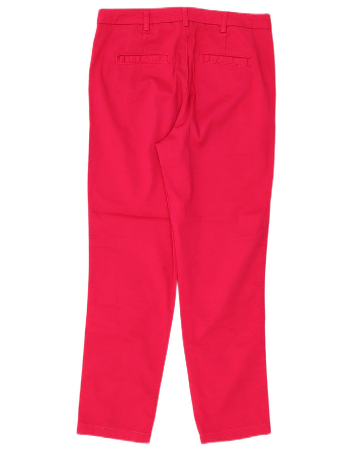 Benetton Slim Chino-Hose für Damen, W30, L26, Rosa