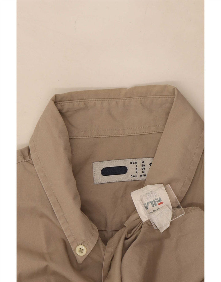 Fila Herrenhemd Mittelbeige Baumwolle
