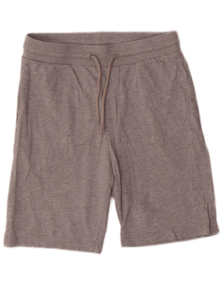 TOMMY HILFIGER Herren Sportshorts mittelgraue Baumwolle