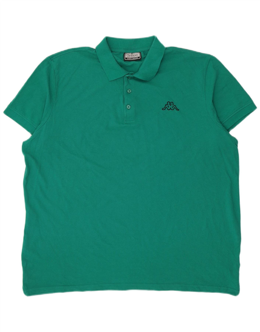 Kappa Herren Poloshirt 3XL Grüne Baumwolle
