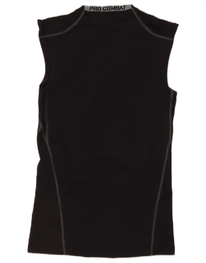 Nike Herren Pro Combat Vest Top Mittelschwarzes Polyester