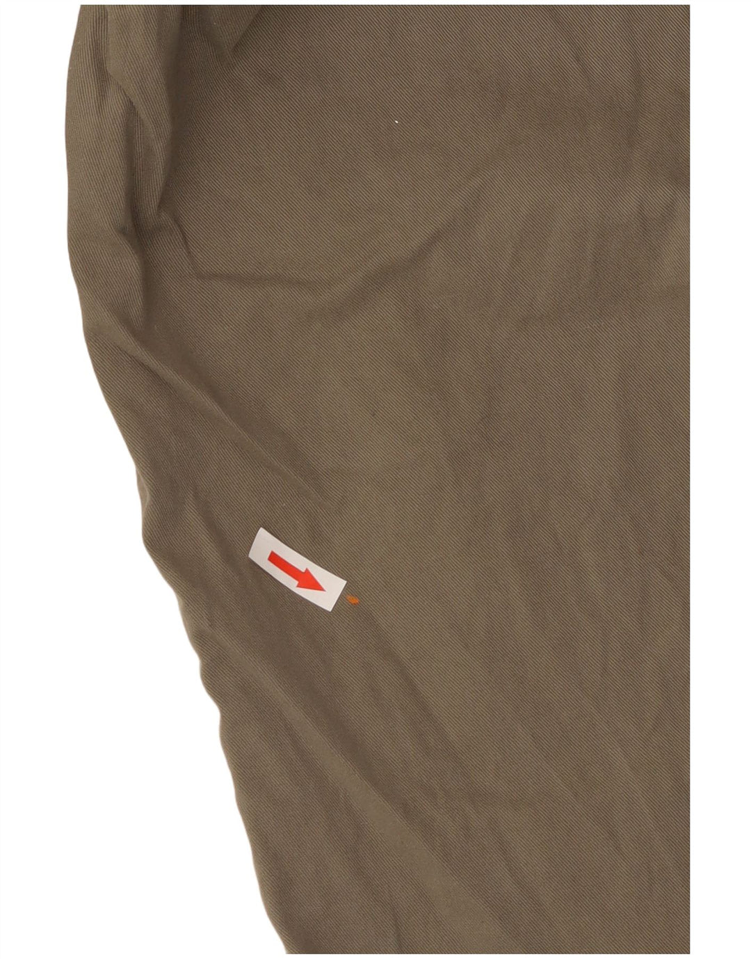 Gerade Cargohose für Damen von ZARA, EU 38, Größe S, W28, L30, Khaki, Baumwolle