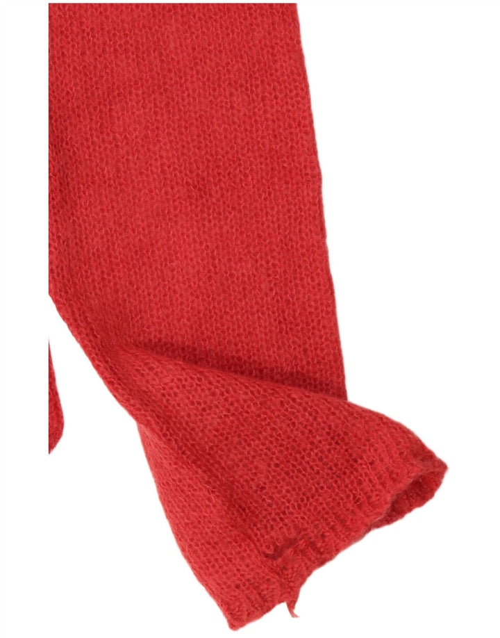 Gaudi Damen Pullover mit U-Boot-Ausschnitt, UK 14, Mittelrot