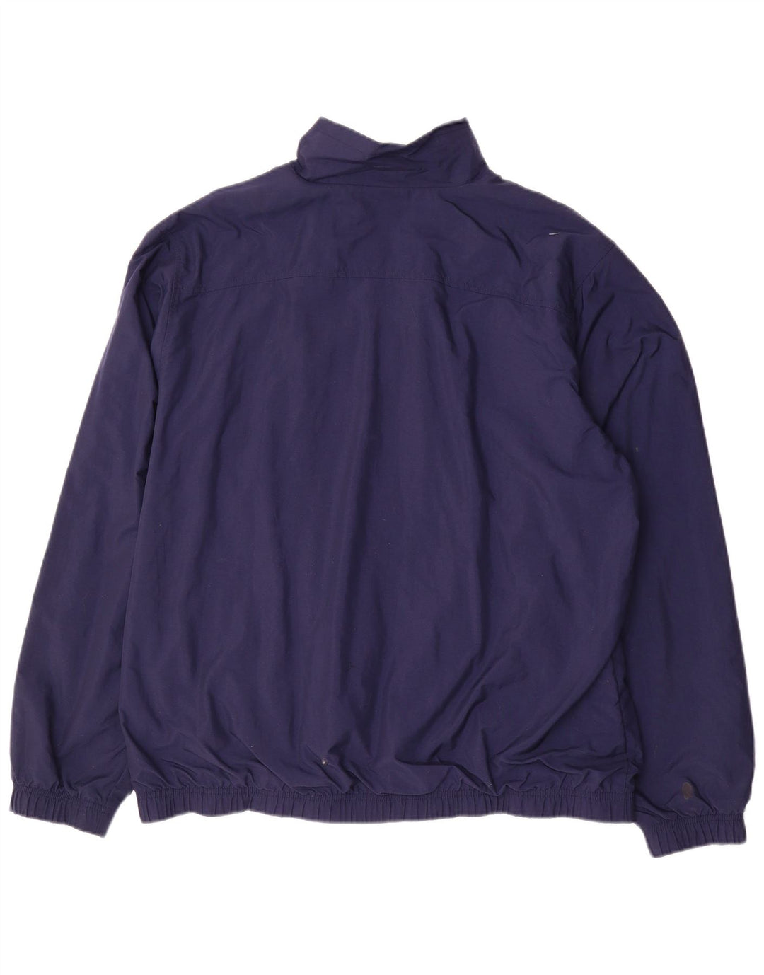 Nike Herren Bomberjacke UK 44/46 XL Marineblaues Nylon