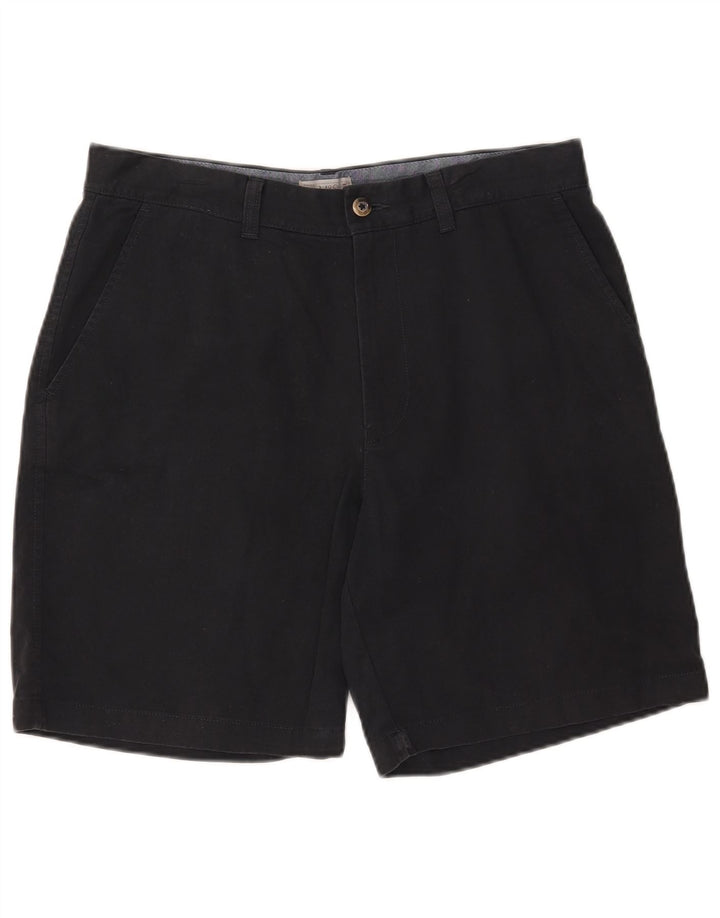 Marks & Spencer Herren-Chinoshorts W36, Größe L, Marineblau, Baumwolle