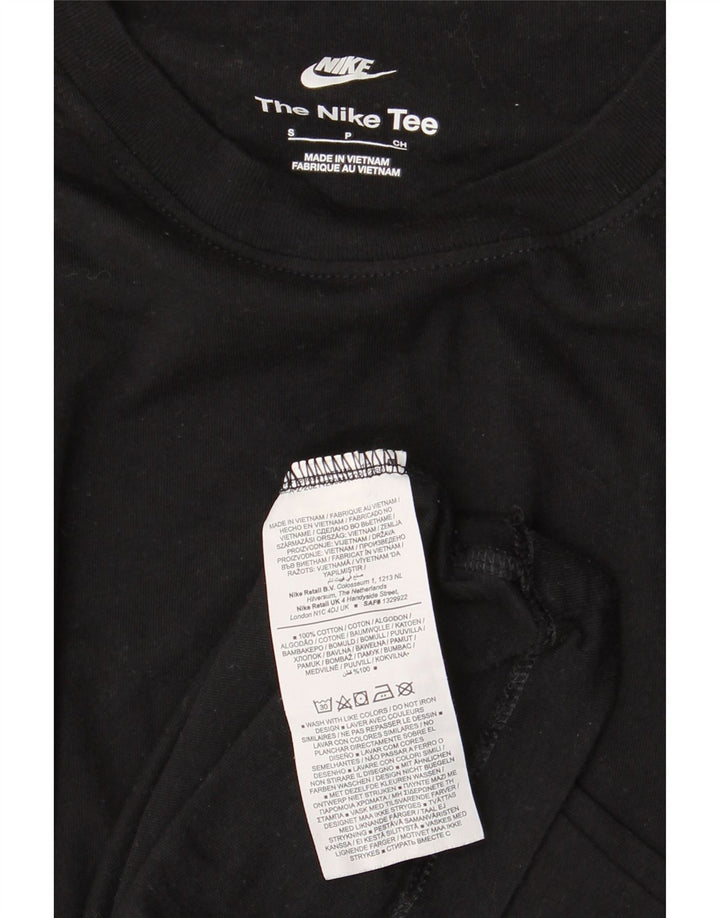 NIKE Herren T-Shirt Top Small Schwarz Baumwolle