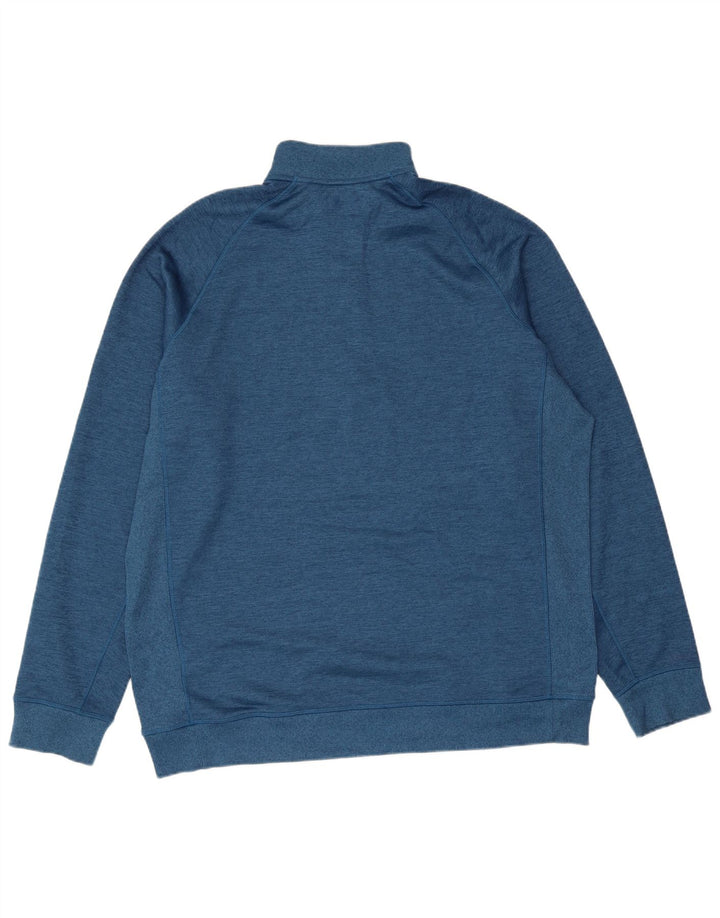 Under Armour Herren-Sweatshirt mit Reißverschluss, XL, Blau