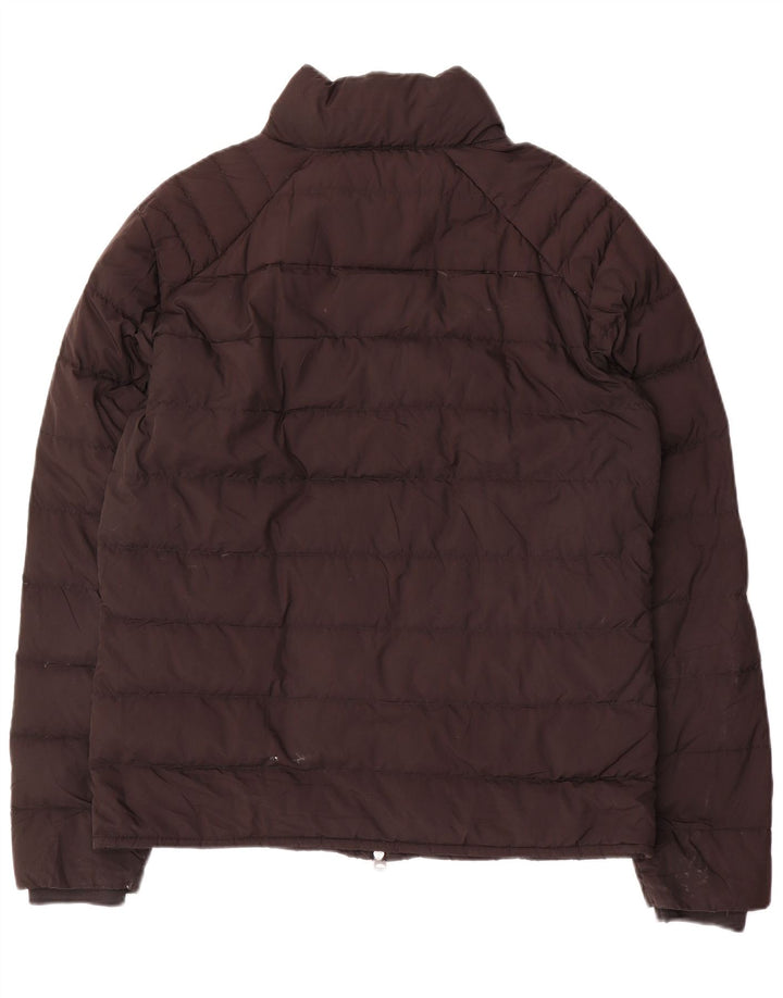 Zara Herren Wattierte Jacke UK 40 Large Schwarz Polyester