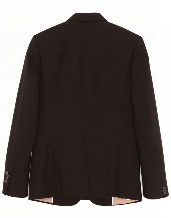 Zara Damen 1-Knopf-Blazerjacke EU 38 Small Schwarz