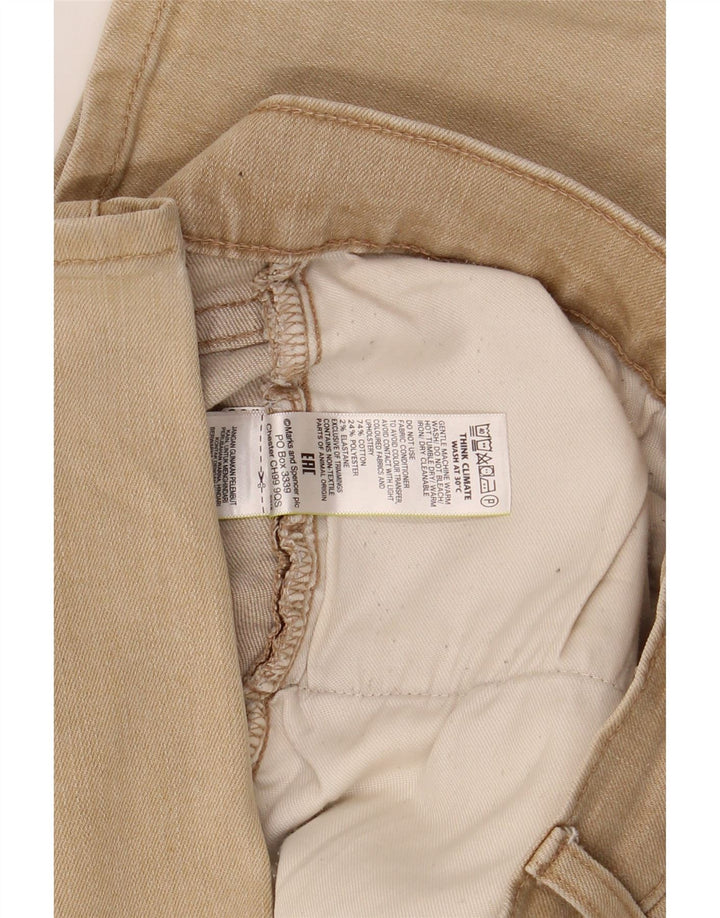 Marks & Spencer Herren-Jeans, reguläre Passform, gerade Passform, W30, L29, Beige, Baumwolle