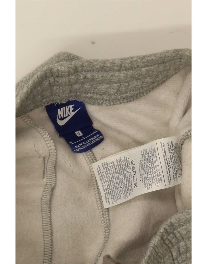 Nike Herren-Trainingshose, Jogginghose, Größe S, grau gefleckte Baumwolle