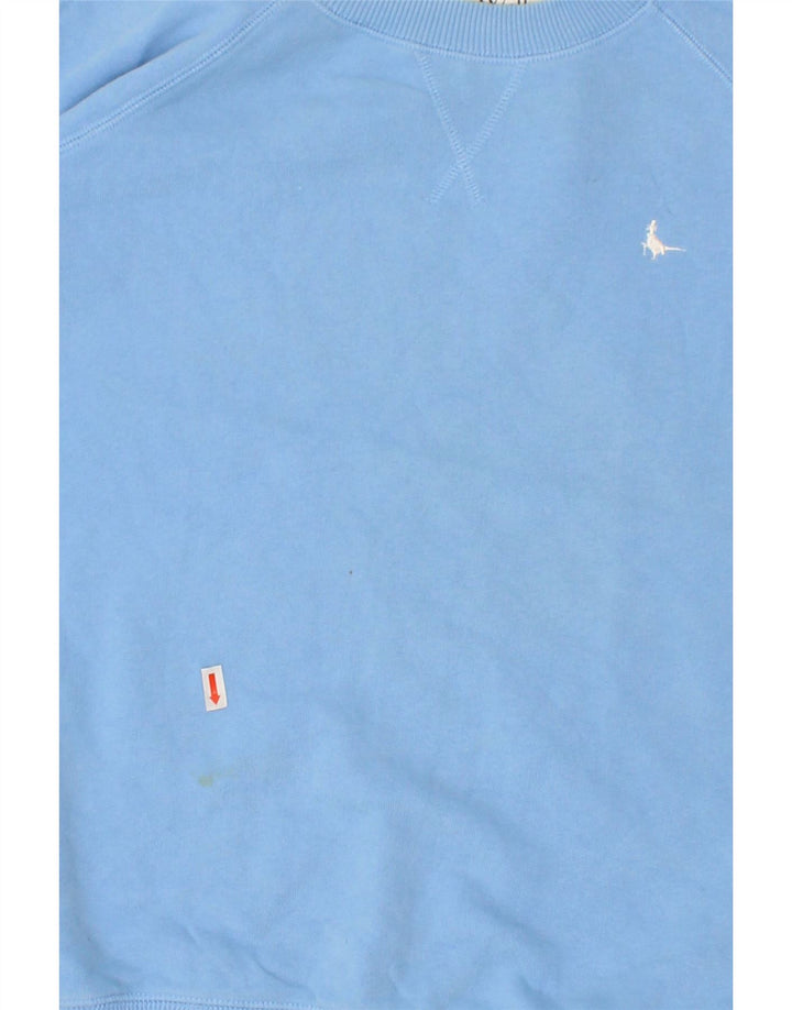 JACK WILLS Womens Sweatshirt Jumper UK 8 Small Blue Cotton Vintage Jack Wills and Second-Hand Jack Wills from Messina Hembry 