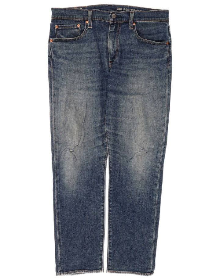 Levi's Herren 502 Tapered Jeans W32 L30 Blaue Baumwolle