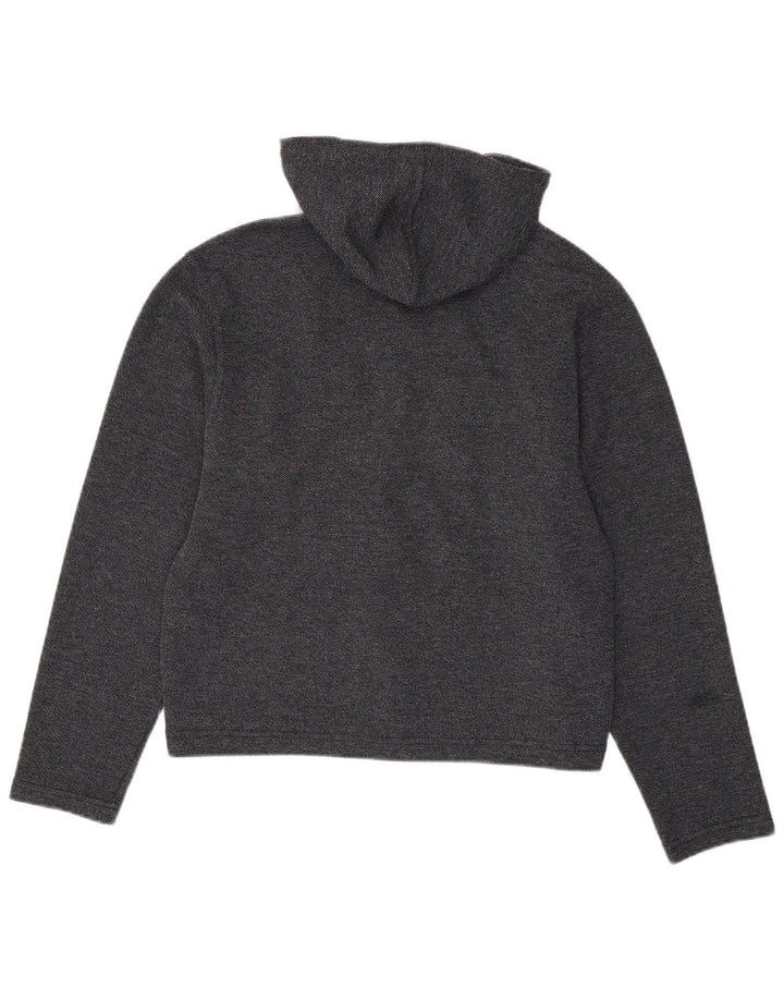 LEVI'S Damen Zip Hoodie Pullover UK 14 Mittelgrau