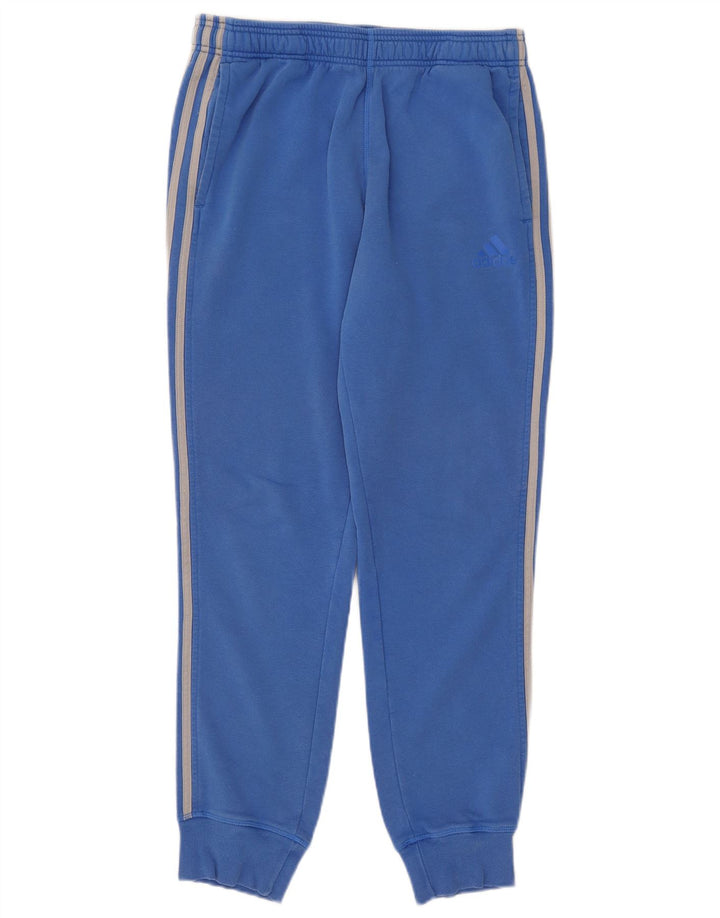 Adidas Herren Trainingshose Jogger mittelblaue Baumwolle